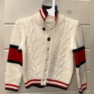 GUCCI Baby Wool Cardigan - 18/24M